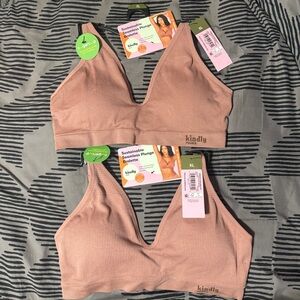 Kindly Yours Women’s Wire-Free Seamless Plunge Bralette